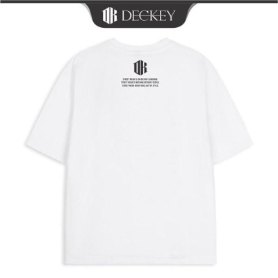 Áo Thun Cotton Unisex Nam Nữ Form Rộng DECKEY COLORFUL
