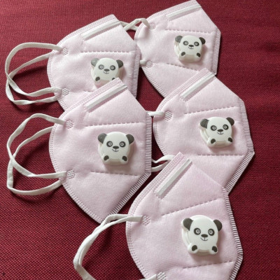 Khẩu Trang 3D N95 Tulips Có Van Thở Trẻ Em Hộp 20 cái