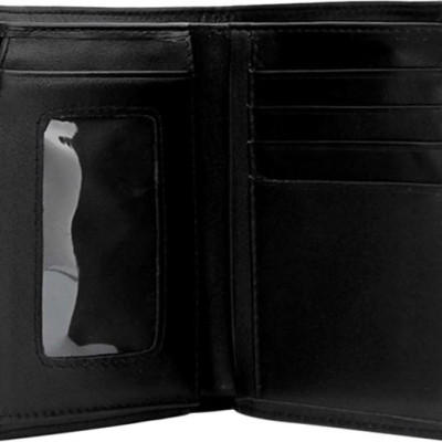 Ví Nam Kiểu Đứng Huy Hoàng HT2108 (12.5 x 10 cm) - Đen