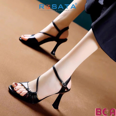 Giày Sandal Cao Gót Nữ 6p RO703 ROSATA tại BCASHOP Thiết Kế Đơn Giản, Tinh Tế Và Sang Thời Trang