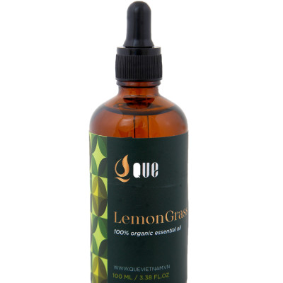 Combo Mua 2 Tinh Dầu Thiên Nhiên Quế,Sả Chanh 100ml Tặng Máy Xông Chất Lượng