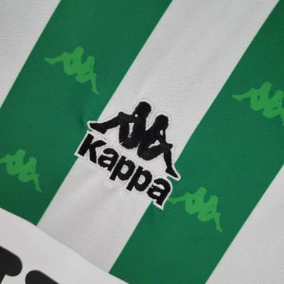 Áo Bóng Đá Real Betis 1996 - Sân Nhà bản cao cấp vải Cotton Polyester