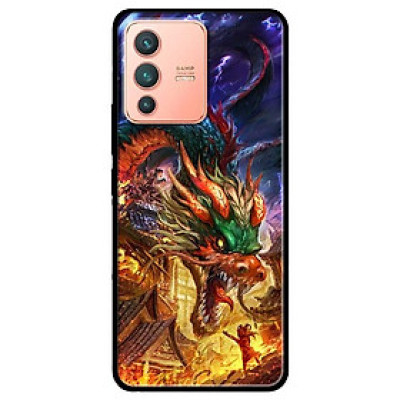 Ốp lưng dành cho Vivo V23 5G / S12 - Vivo Y15s / Y15A mẫu Rồng Nổi Giận