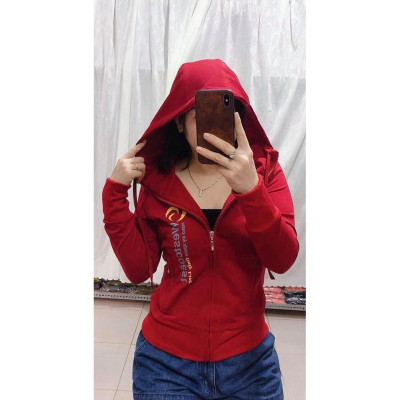 Áo khoát da cá phối chữ dọc cực chuẩn cực chuẩn-A2034