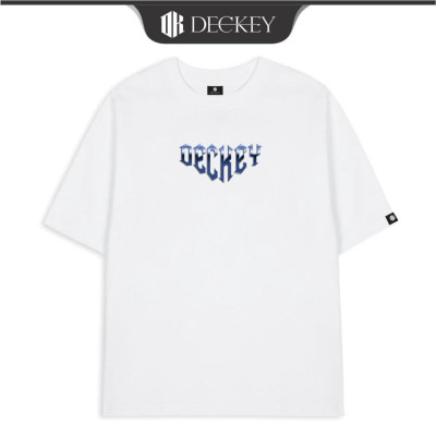 Áo Thun Cotton Unisex Nam Nữ Form Rộng DECKEY ELECTRIC