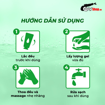 Gel bôi trơn tinh chất lô hội - Lexy Aloe