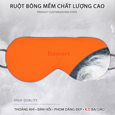 Bịt Mắt Ngủ Lụa Mềm 2 Mặt Ấm Và Mát Mặt Nạ Che Mắt Ngủ Vải Lưới Thoáng Khí Cao Cấp