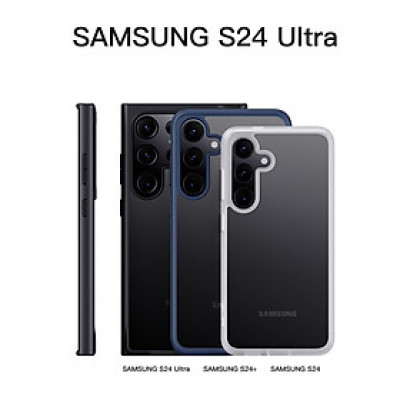 Ốp lưng nhám chống sốc cho Samsung Galaxy S25 Ultra , S25 Plus , S24 Ultra , S24 Plus hiệu Likgus Fosted Transparent chống bẩn và vân tay - Hàng nhập khẩu