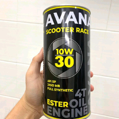 Nhớt Xe Tay Ga AVANA SCOOTER RACE 10W30 API SP/JASO MB ESTER