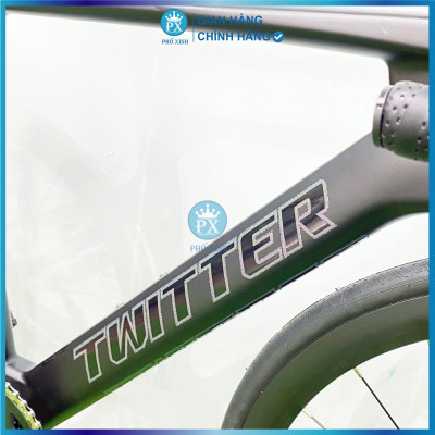 Xe đạp Twitter R10 Pro RS-24S FULL 6 món Carbon Đen Nhám