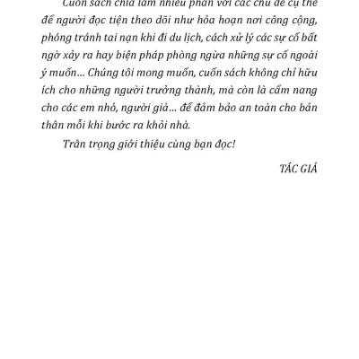 Phòng Tránh Tai Nạn Nơi Công Cộng - Vietnambook