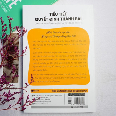 Sách - Tiểu Tiết Quyết Định Thành Bại - Cách Bạn Làm Một Việc Là Cách Bạn Làm Tất Cả Mọi Việc