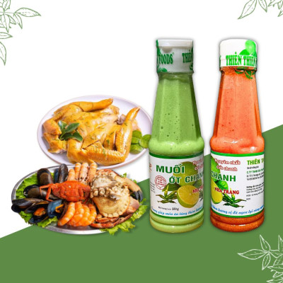 Muối Ớt Chanh Đỏ Chấm Hải Sản Nha Trang 250g Thiên Thiên Food
