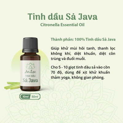 Tinh dầu thiên nhiên An Lạc - Tinh dầu thơm phòng, xông mặt, mũi, massage body