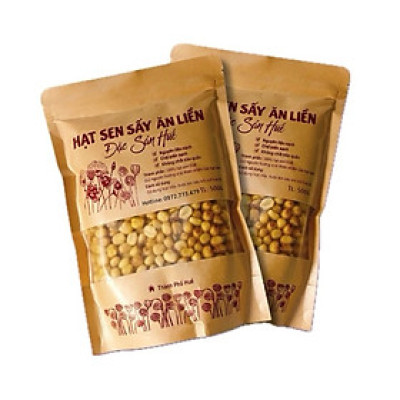 Hạt Sen Huế Sấy Giòn Thơm Ngon Bổ Dưỡng 500g