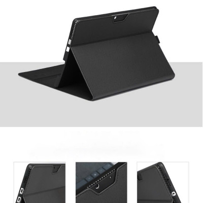 Bao da chống sốc dành cho Surface Pro 9.10.11. kèm ví đựng sạc chuột cao cấp - Hàng chính hãng
