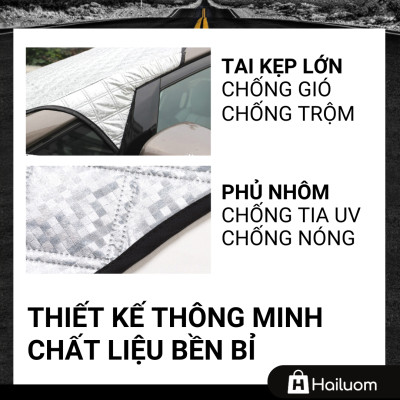 Tấm Che Nắng Kính Lái ô tô HYUNDAI SANTAFE - Tấm Che Nắng ô tô Cao Cấp