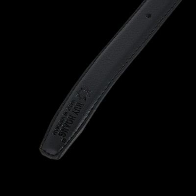 HJ5004-05-06 - Dây thắt lưng nữ Huy Hoàng 2,5P may viền màu bò, đen, nâu