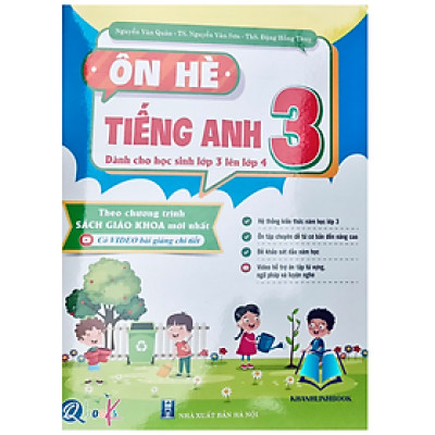 Sách - Ôn hè tiếng anh 3