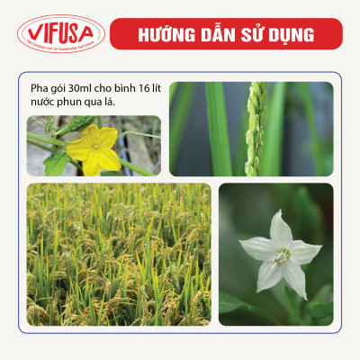 VIFUSA-P15 Ultra - Phân bón Lân hữu cơ gói 30ml
