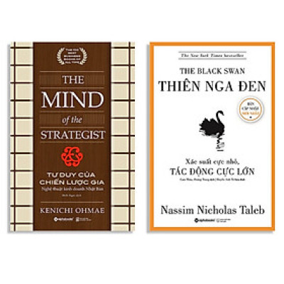 Combo Sách : The Black Swan - Thiên Nga Đen + Tư Duy Của Chiến Lược Gia – Nghệ Thuật Kinh Doanh Nhật Bản (Tái Bản 2020)