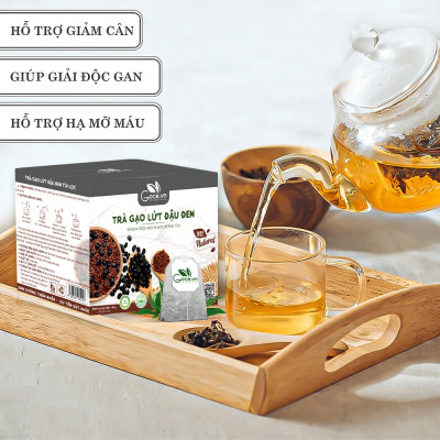 Trà gạo lứt đậu đen túi lọc Goce - Ổn định đường huyết