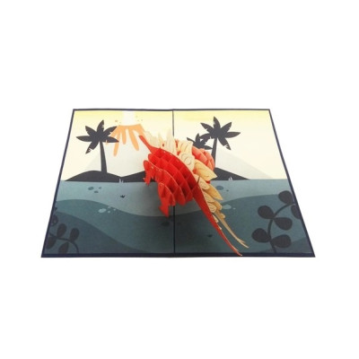 Thiệp 3D Khủng Long Stegosaurus – Thiệp Pop Up Độc Đáo, Sáng Tạo, Tặng Sinh Nhật, Trẻ Em, Bạn Bè Mô tả sản phẩm Khám phá thế giới tiền sử đầy bất ngờ với, A34