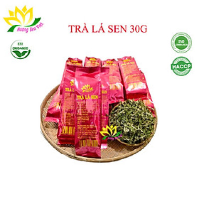 TRÀ LÁ SEN GÓI 30G - HƯƠNG SEN VIỆT