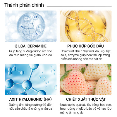 Sáp Tẩy Trang Đất Sét Rosette Làm Sạch Sâu Dành Cho Da Nhạy Cảm Dreamy Balm White Clay Lift Moisture 90G 