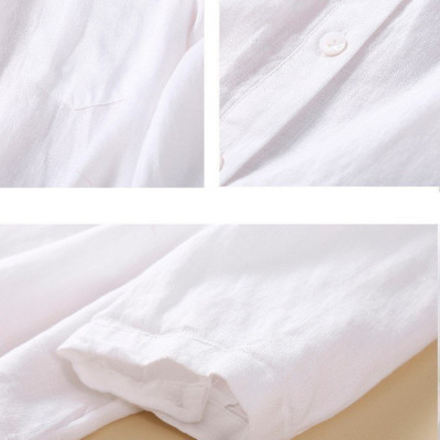 Sơ mi tay dài chất liệu linen thấm mồ hôi, đễ mặc nhiều màu sắc lựa chọn