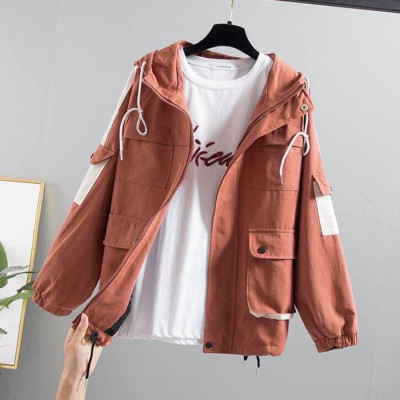ÁO KHOÁC KAKI- ÁO BOMBER JACKET PHỐI 6 TÚI ( ảnh thật )