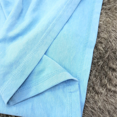 Áo thun nam nữ 80% Cotton Blue13