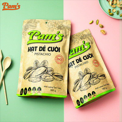 Hạt Dẻ Cười Không Tẩy Trắng Pams - Hạt Dẻ Nhập Khẩu Mỹ, Nhân Giòn Ngon, Dùng Ăn Kiêng Ăn Vặt