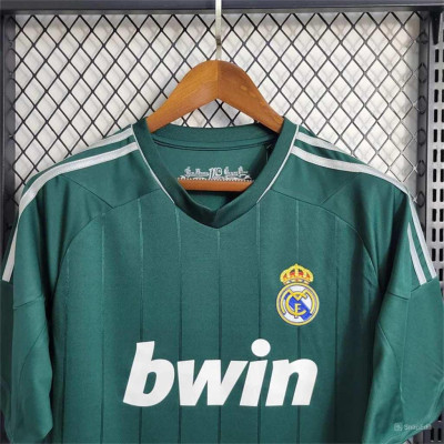 Áo Bóng Đá Retro Real Madrid 2013 - Sân Khách bản cao cấp vải Cotton Polyester