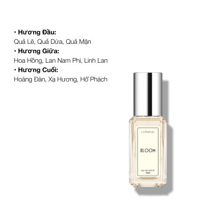 Nước hoa LÁ House Bloom 3ml/10ml/30ml