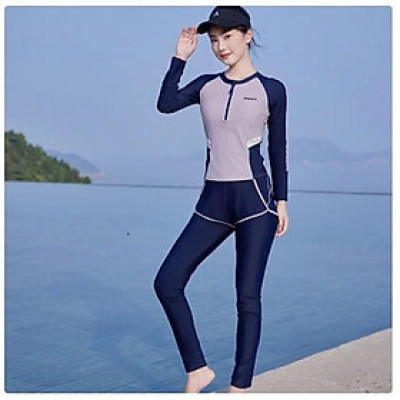 Đồ Bơi Nữ Rời Dài Quần 2 Lớp Cao Cấp