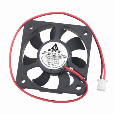 1 Quạt Tản Nhiệt Làm Mát Dc 5volt 2pin 50mm 50x10mm 5cm 5010