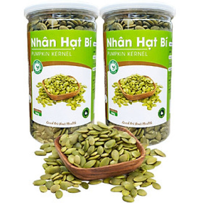 [COMBO 2 HŨ] NHÂN HẠT BÍ XANH HIỆU SK FOOD - MỖI HŨ 350G