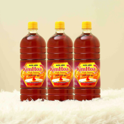 Nước mắm Điều vị 25 đạm chai nhựa 1 lít