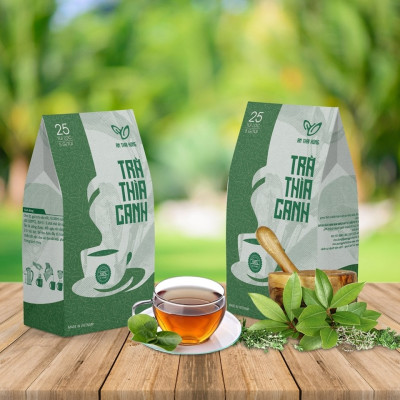 Combo 03 hộp Trà Thìa canh Thái Hưng 25 túi lọc x 5g Khắc tinh của bệnh tiểu đường