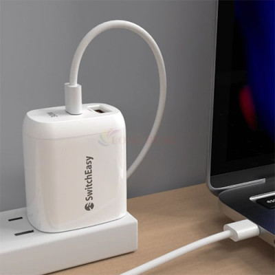 Cốc sạc SwitchEasy PowerBuddy 30W Fast Charging Wall Charge GS-30-267-12 - Hàng chính hãng
