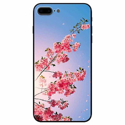 Ốp lưng dành cho Iphone 7 Plus , 8 Plus mẫu Hoa Đào Rơi