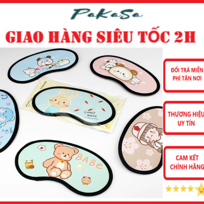 Miếng Che Mắt , Bịt Mắt Ngủ Hoạt Hình Dễ Thương - Hàng Chính Hãng