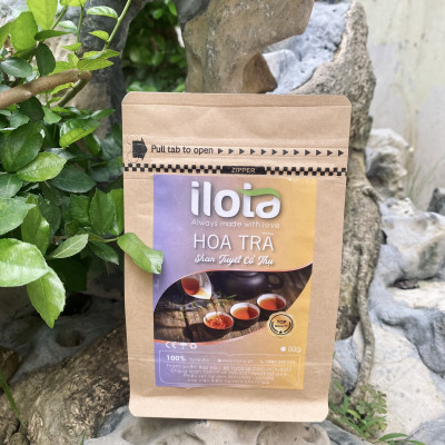 Hoa Trà Shan Tuyết Cổ Thụ đỉnh Tây Côn Lĩnh Hà Giang loại 1 túi 50gr