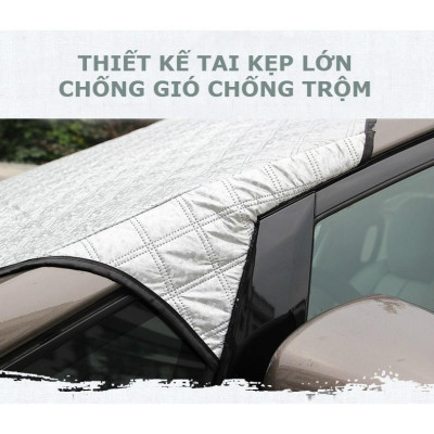 Tấm che chắn nắng kính lái dành cho ô tô Mazda 2 CAO CẤP 3 Lớp Chắn Nắng Cản Nhiệt