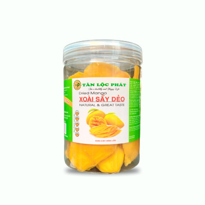 XOÀI SẤY DẺO HƯƠNG VỊ TỰ NHIÊN TỐT CHO SỨC KHỎE HIỆU TÂN LỘC PHÁT