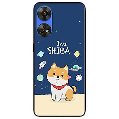 Ốp lưng dành cho Oppo Reno 8T 4G - Reno 8T 5G - Reno 10 5G - Reno 10 Pro 5G - Shiba Vũ Trụ - Hàng Chính Hãng