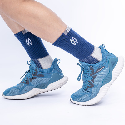 Hộp 5 đôi tất thể thao đá bóng, tennis, cầu lông, chạy bộ chống trơn trượt sợi cotton MRM Manlywear - CB5TTTCDMM