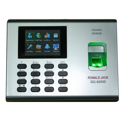 Máy chấm công vân tay Ronald Jack DG600ID - Hàng Nhập Khẩu