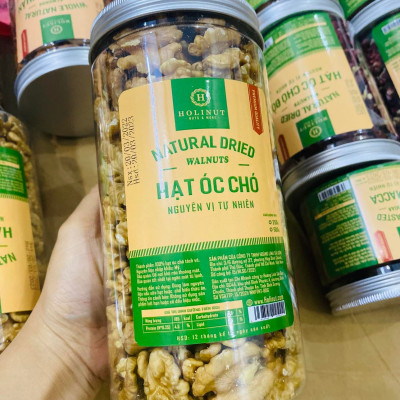 Hạt Óc Chó Vàng Tách Vỏ Mỹ / 500gr - HOLINUT
